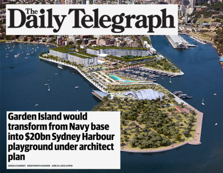 Daily Telegraph - Garden Island