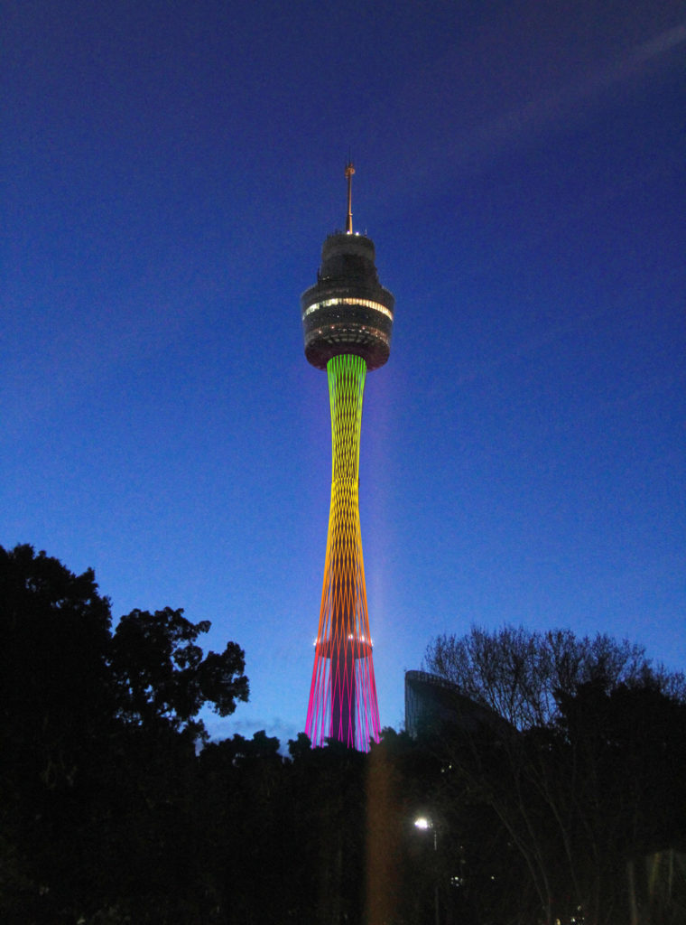 Habit8 - Sydney Tower Lighting