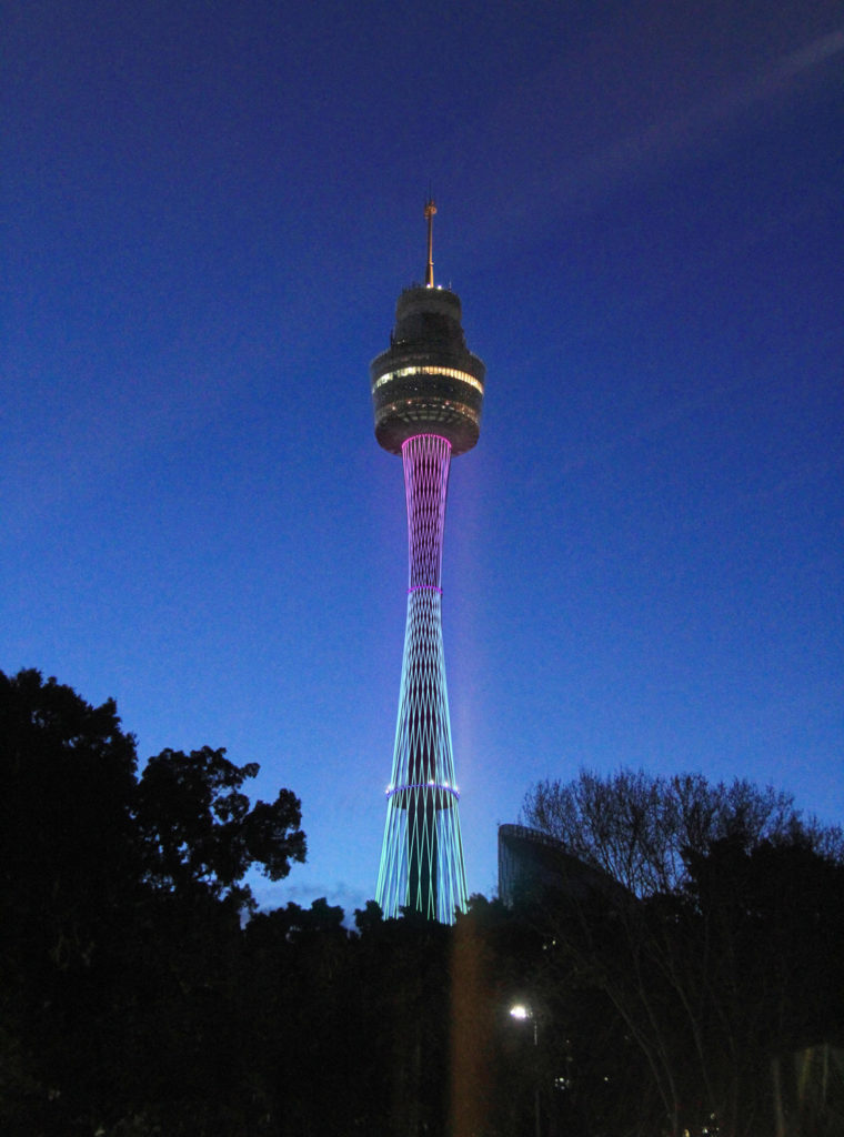 Habit8 - Sydney Tower Lighting